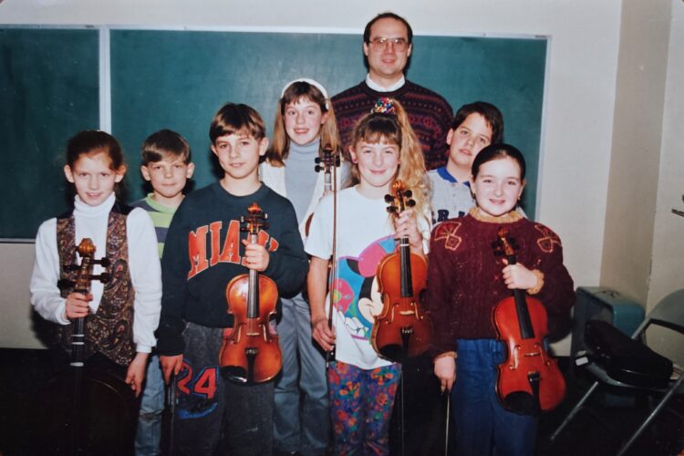Former Students To Join Retiring Wheeling Park High School Strings Teacher Ben Podolski on Stage